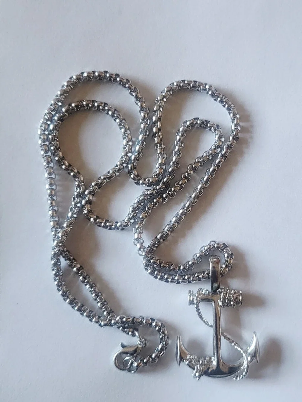 Anchor Pendant Necklace